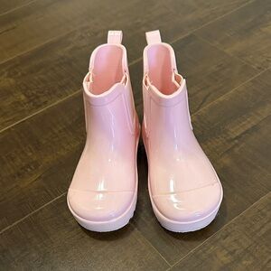 Pink Kids Rain Boots